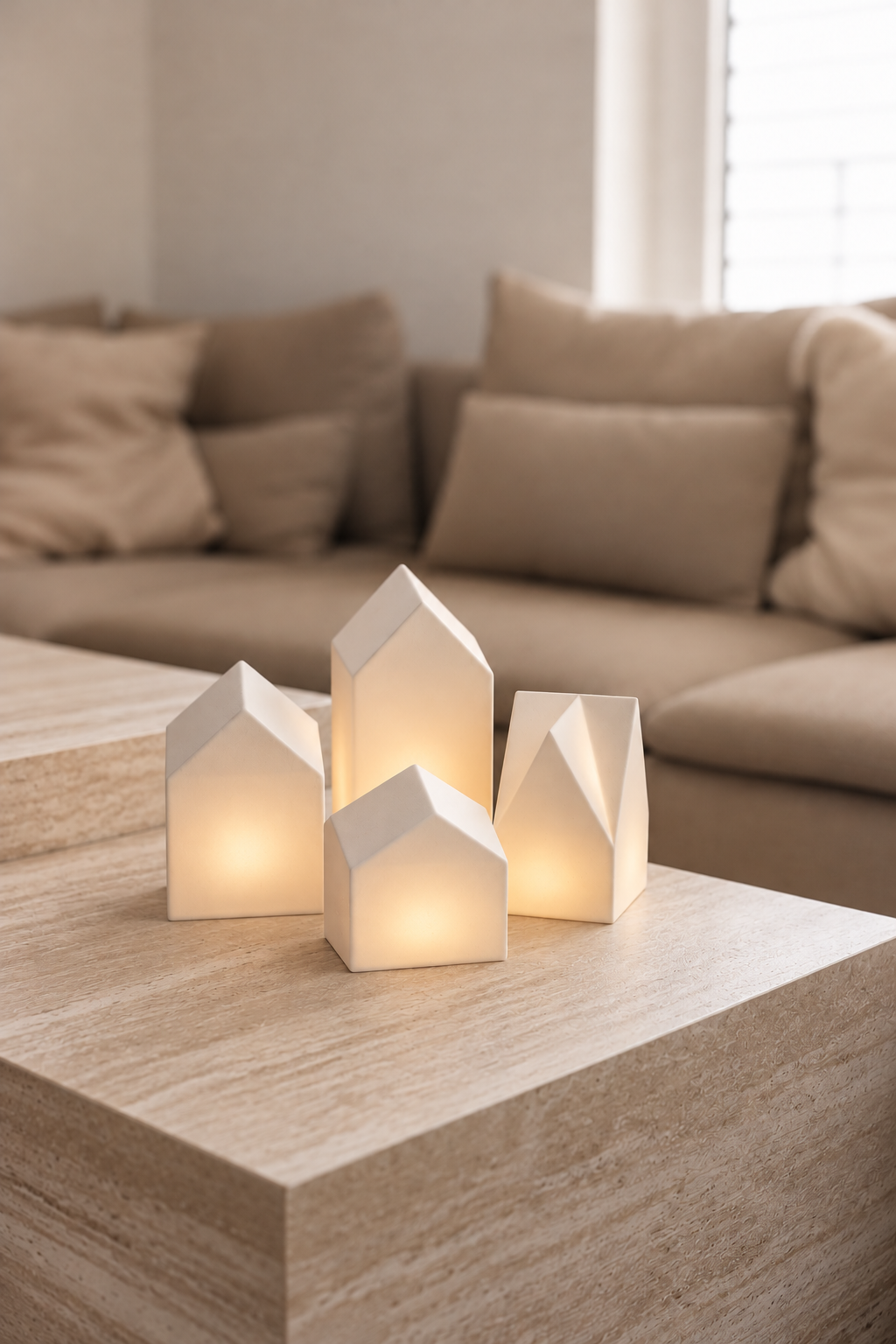 HYGGE - Lichterdorf 4er Set